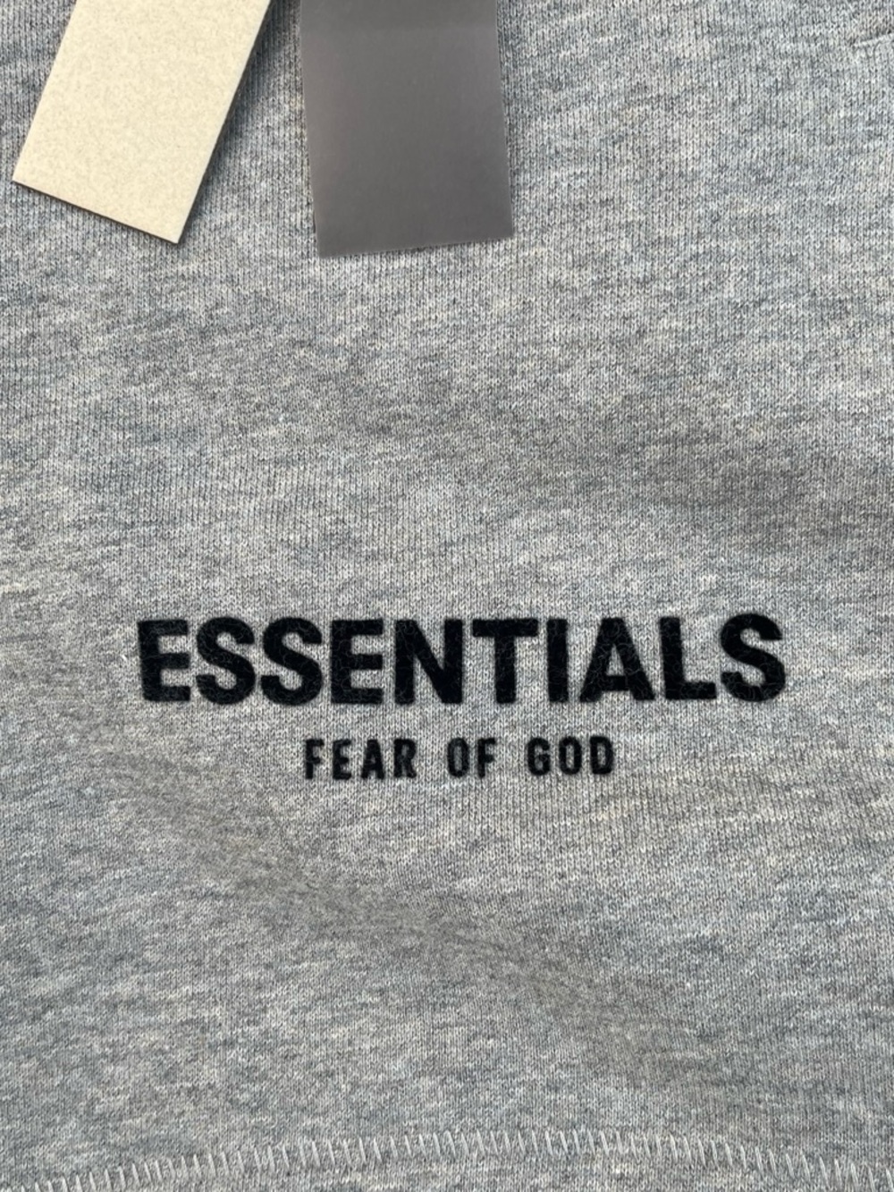 Fear of God Essentials Heather Gray Athletic Shorts - Picture 4 of 8